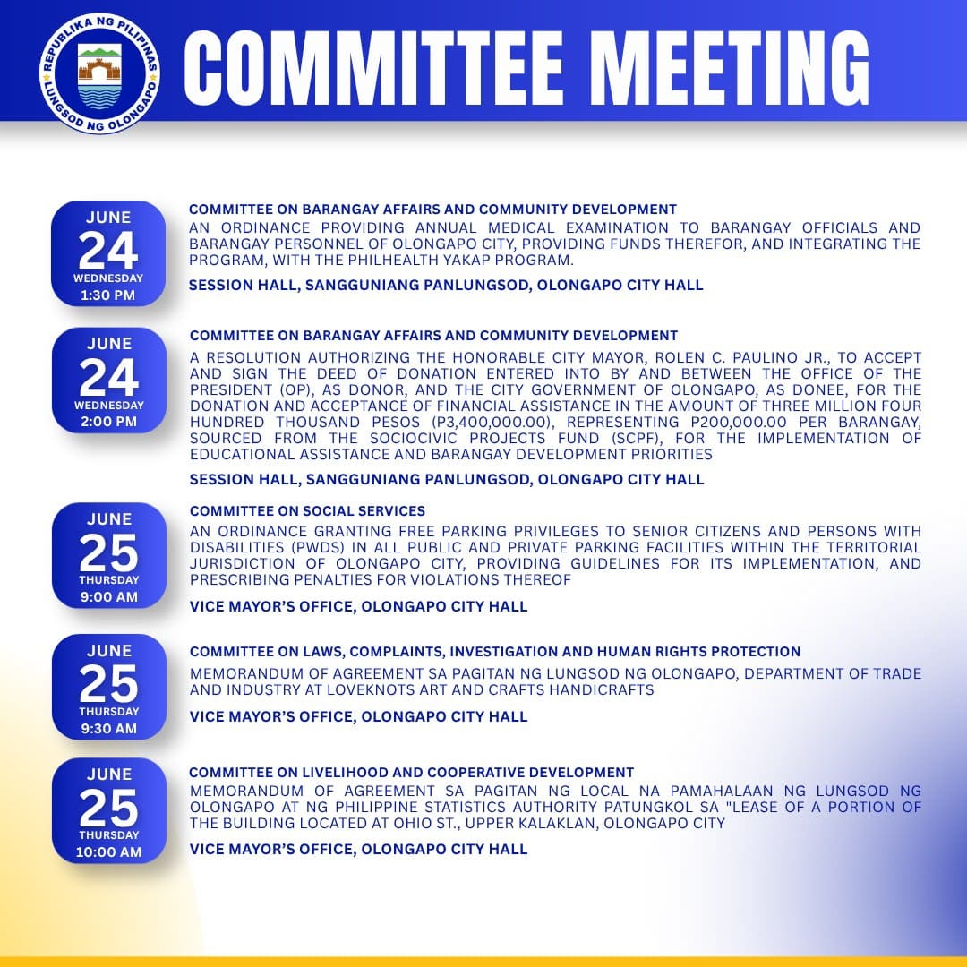 COMMITTEE MEETING