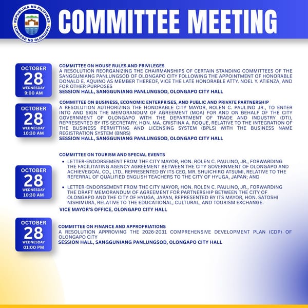 COMMITTEE MEETING